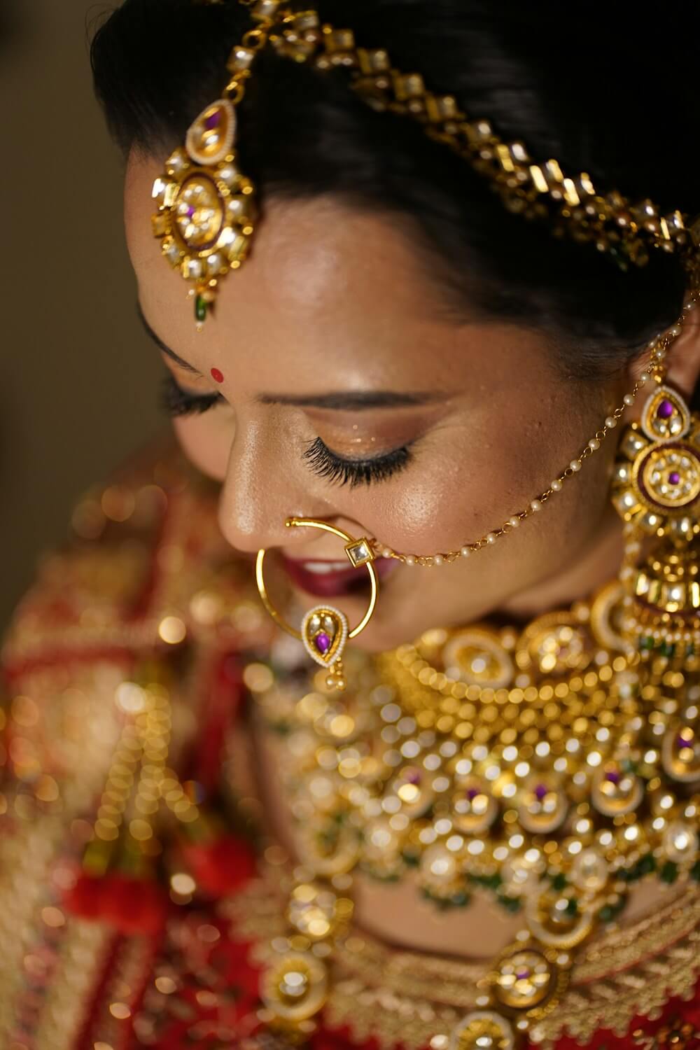 Bridal Gold Necklace Designs with Price